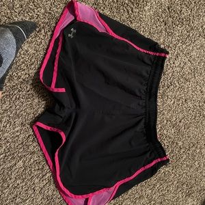 Large UA running shorts